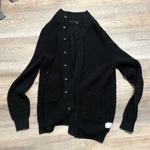 Adam Levine button up sweater